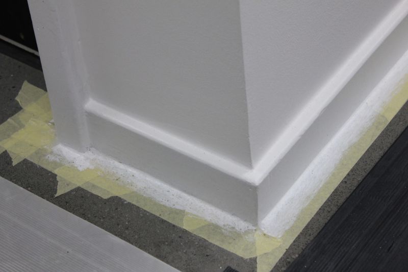 Baseboard Painting Finish