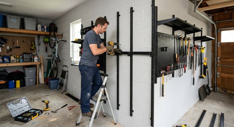 Ceiling Rack Installation in Alexandria, VA