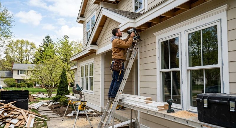 Exterior Trim Carpentry in Overland Park, KS