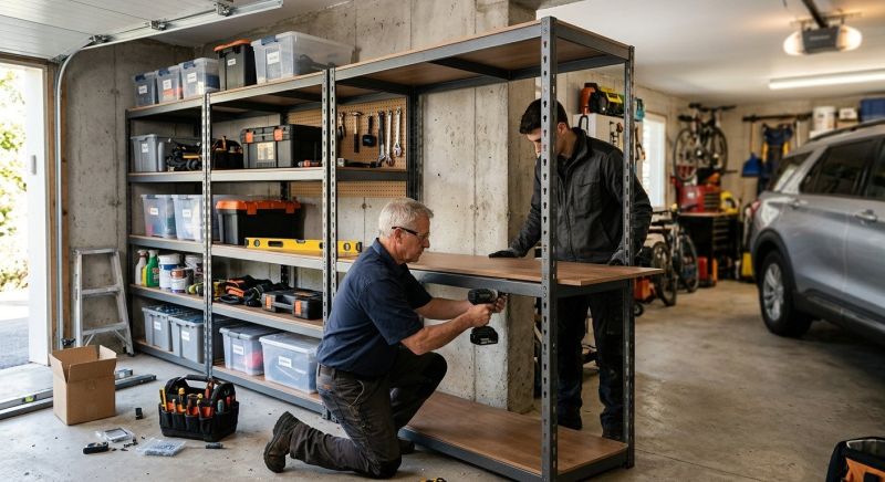 Garage Shelves Installation in Montgomery County, MD