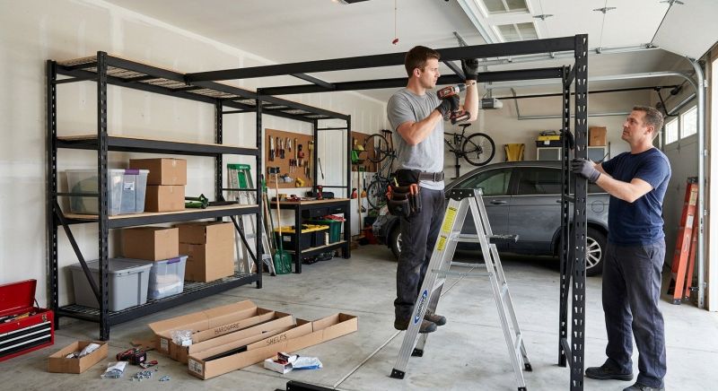 Storage Rack Installation in Silver Spring, MD
